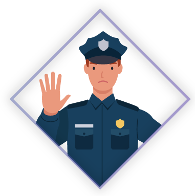 Traffic Citation Icon (Policeman)