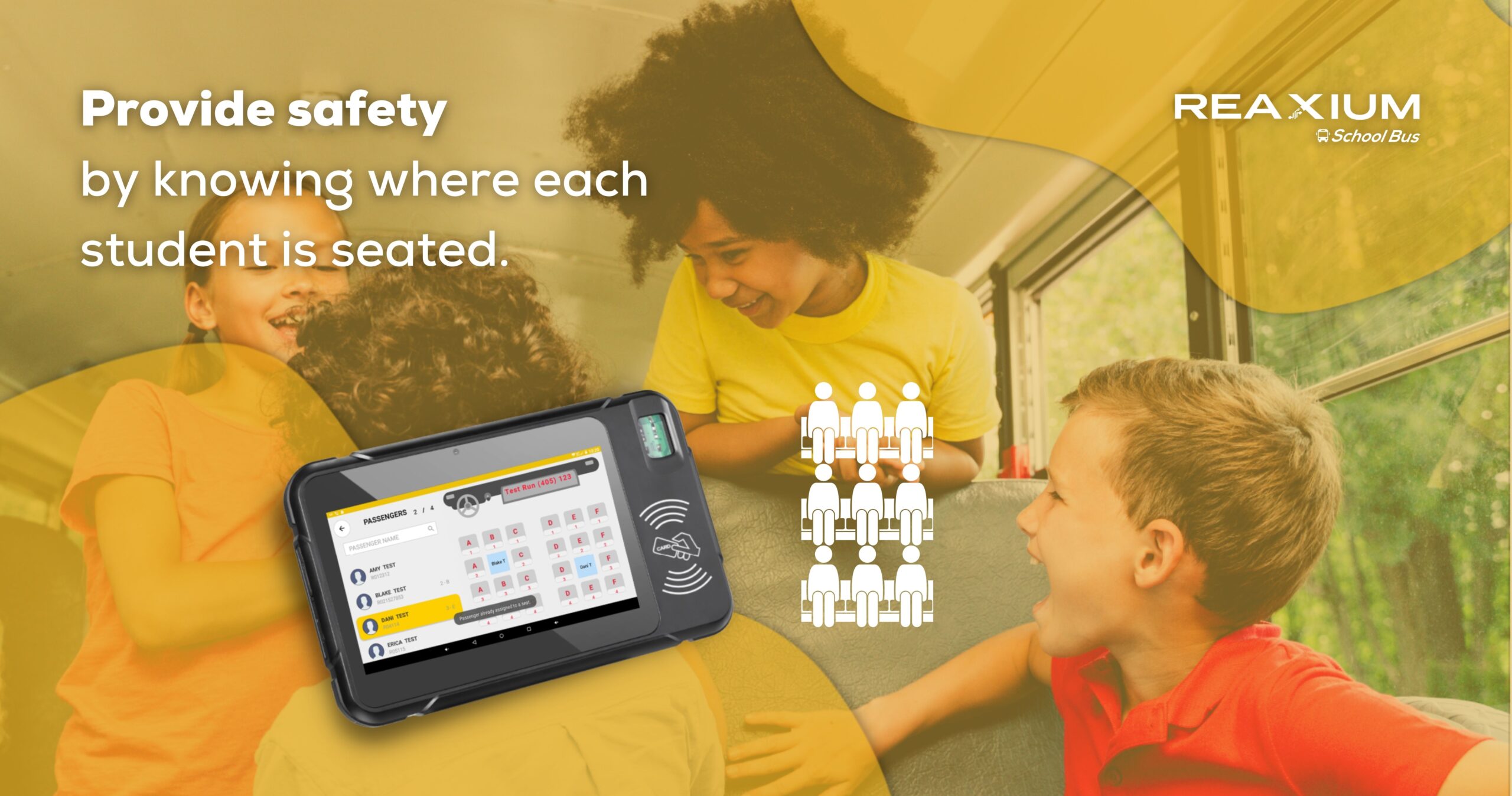 School Bus Digital Seating Charts
