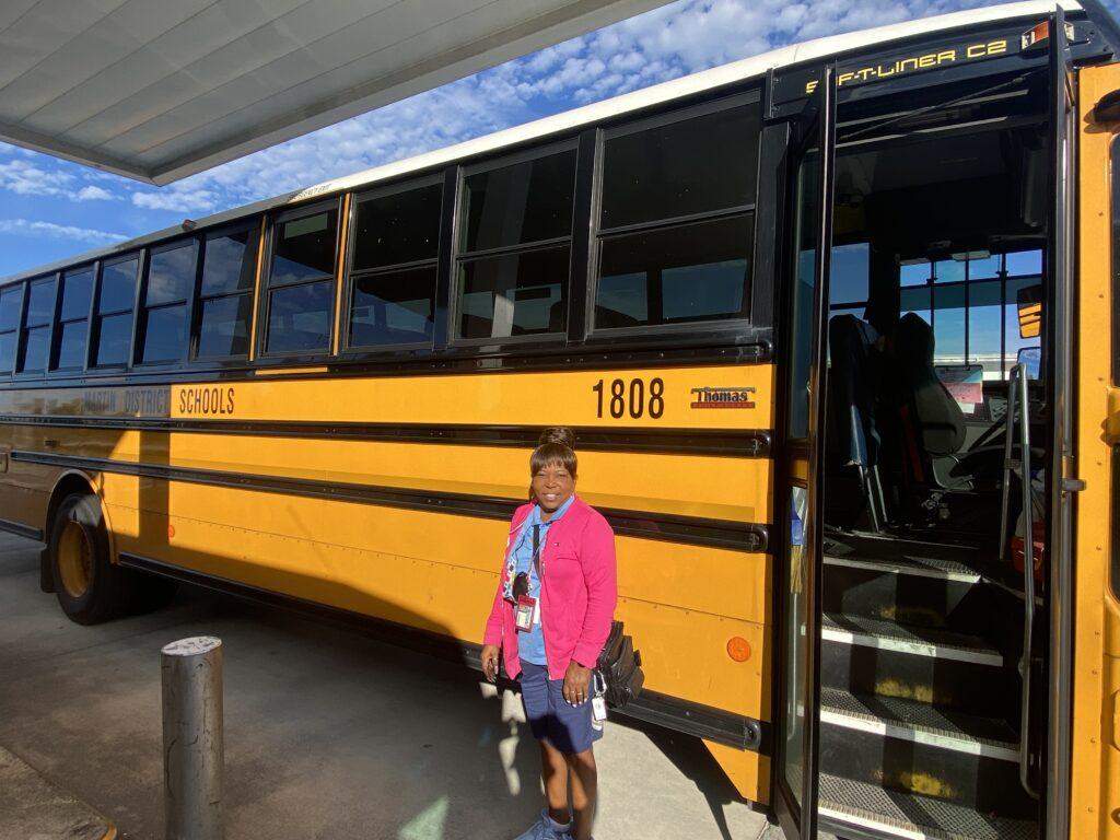Angela Newton, Martin County School Bus Driver